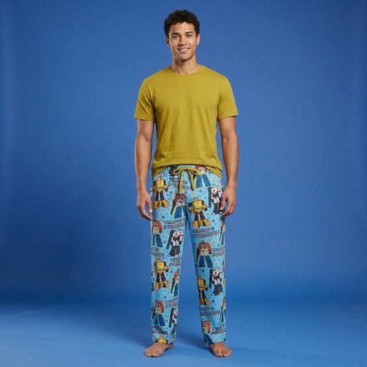 Retro Robot Adult Bamboo Solid Mustard Tee (Pre Order with expected delivery end of September)