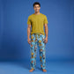 Retro Robot Adult Bamboo Solid Mustard Tee (Pre Order with expected delivery end of September)
