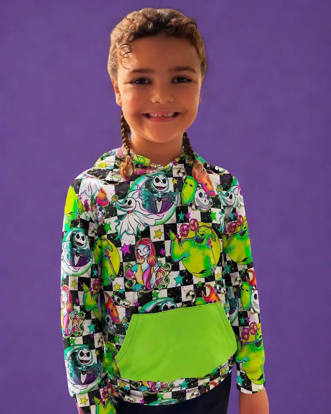 Frightfully Festive Bamboo Toddler Hoodie (Pre Order with expected arrival end of August)