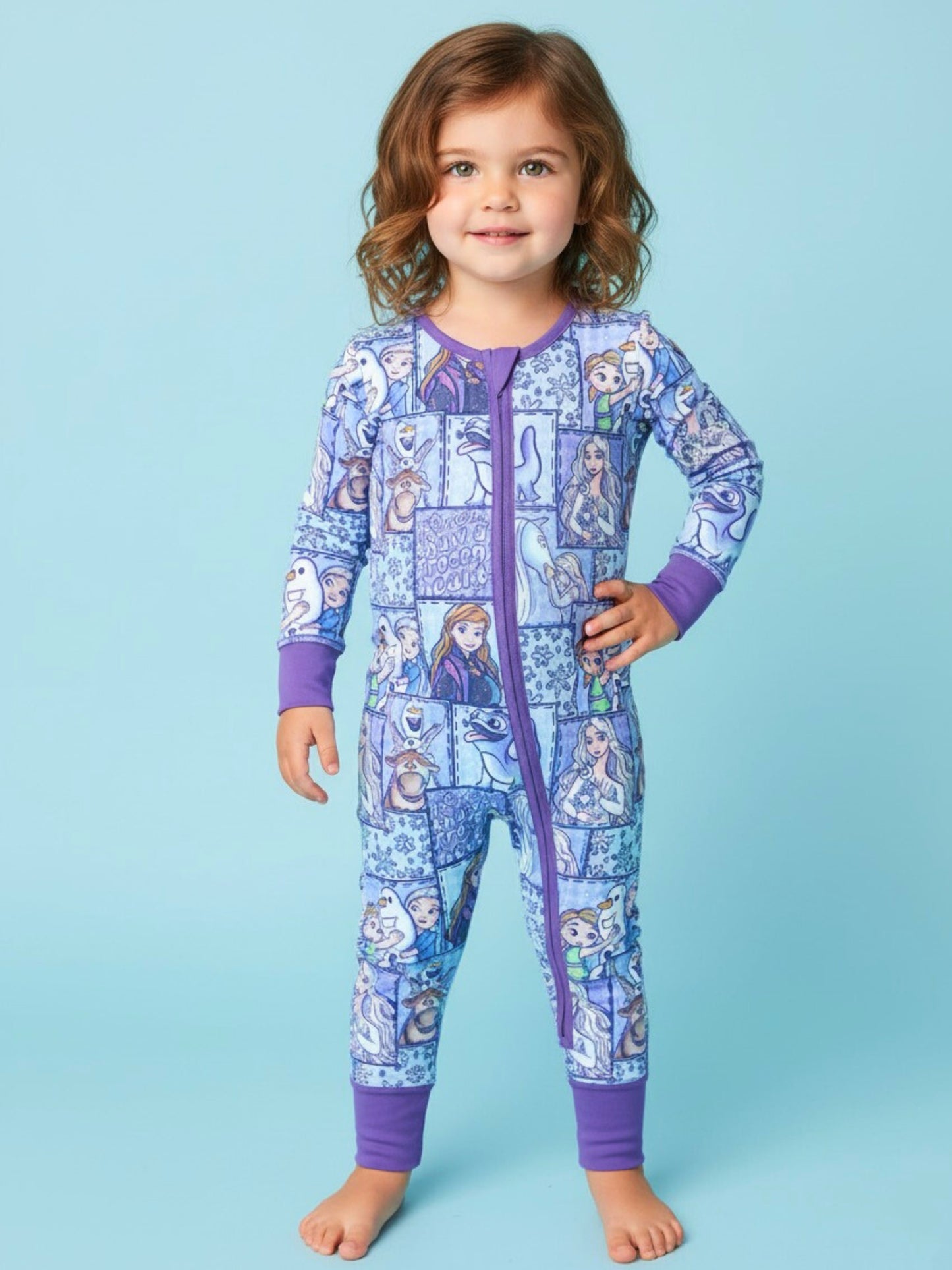 Ice Palace Playtime Bamboo Romper
