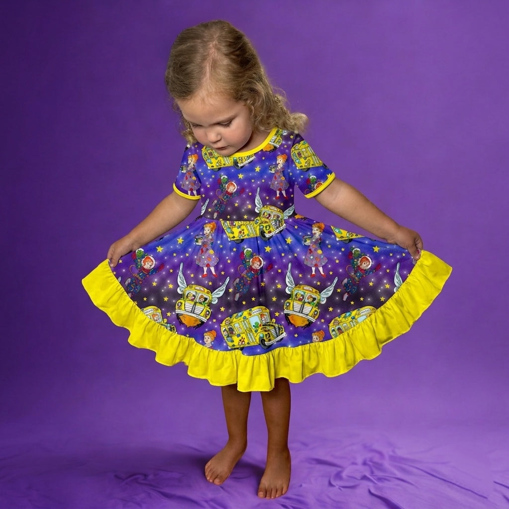 Magical Learning Bamboo Twirl Dress (Pre Order with expected arrival August 2026)
