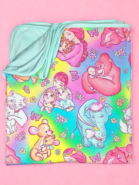 A Mother's Love Double Layered Bamboo Blanket