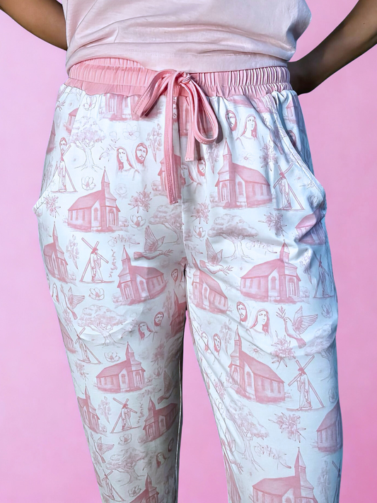 Pink Sanctuary Adult Bamboo Joggers
