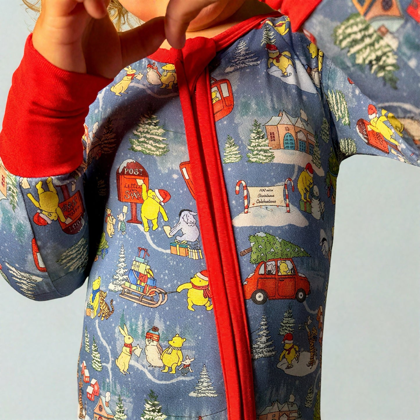 Winter Woodlands Bamboo Romper