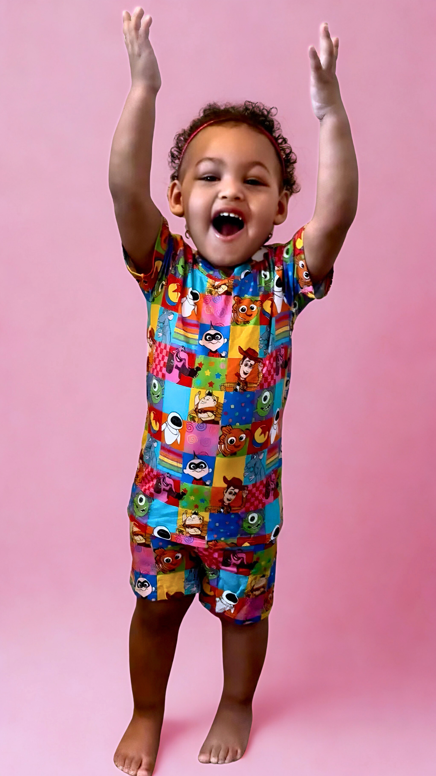 Patchwork Playmates Bamboo Two Piece Pajama Set