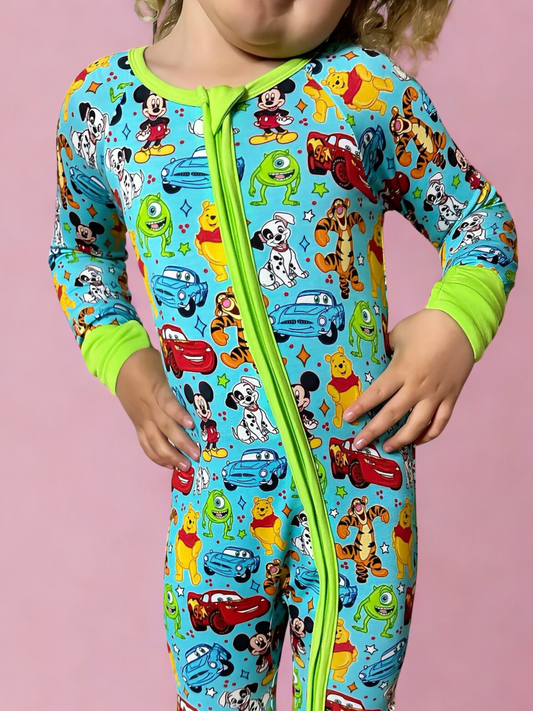 Playful Pals Bamboo Romper