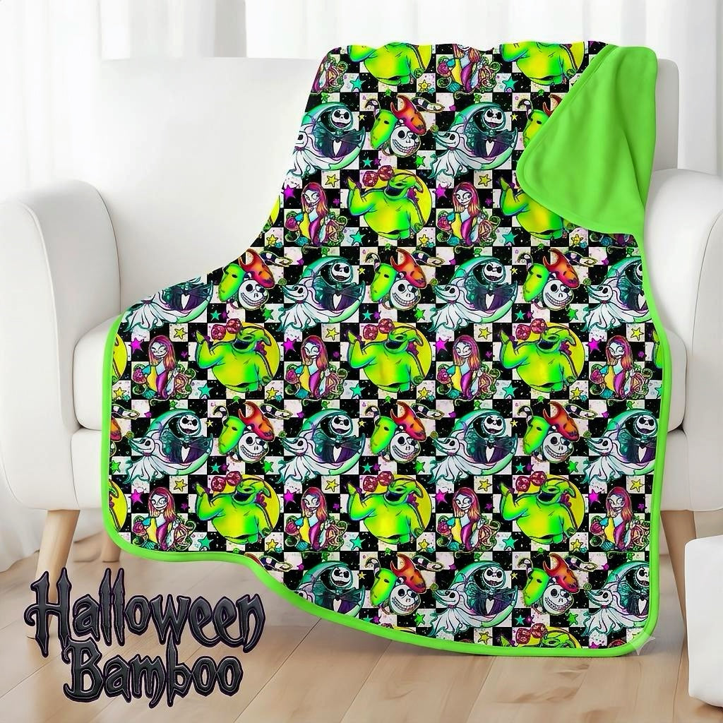 Frightfully Festive Double Layered Bamboo Blanket (Pre Order with expected arrival end of August 2026)