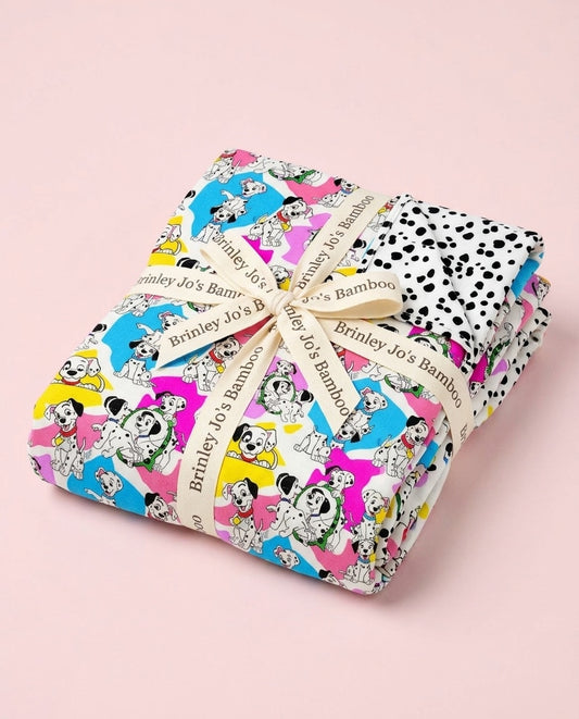 Dog Days Double Layered Bamboo Blanket