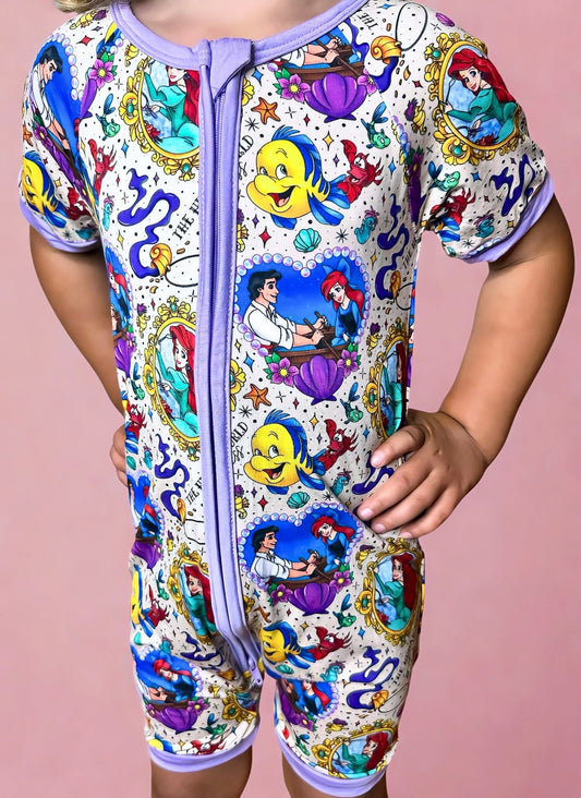 Waves of Wonder Bamboo Shortie