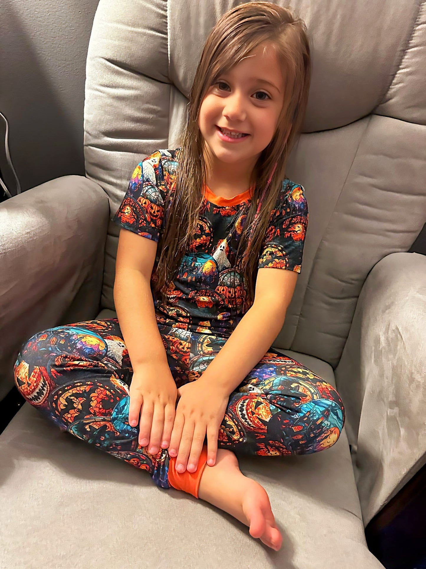 Wicked Windows Bamboo Two Piece Pajama Set