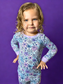 Arctic Bloom Bamboo Two Piece Pajama Set
