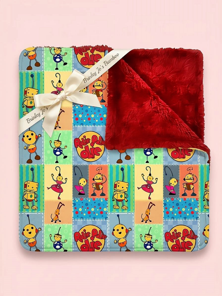 Flashback Flippy Plush Bamboo Blanket