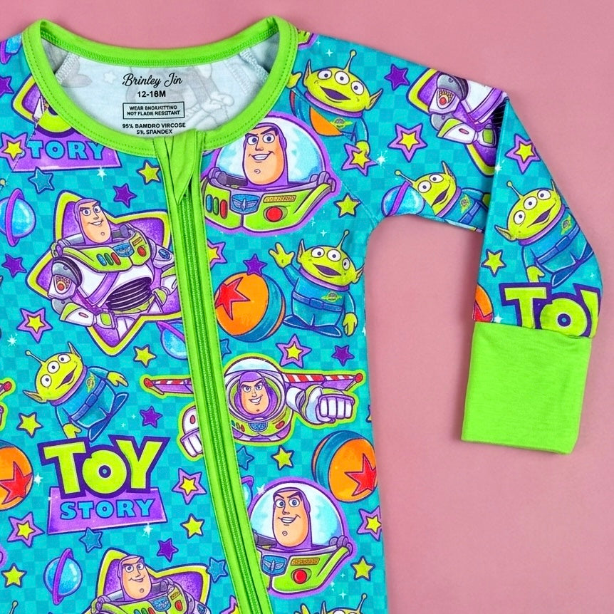 Too Infinity & Beyond Bamboo Romper (Pre Order with expected delivery mid September)