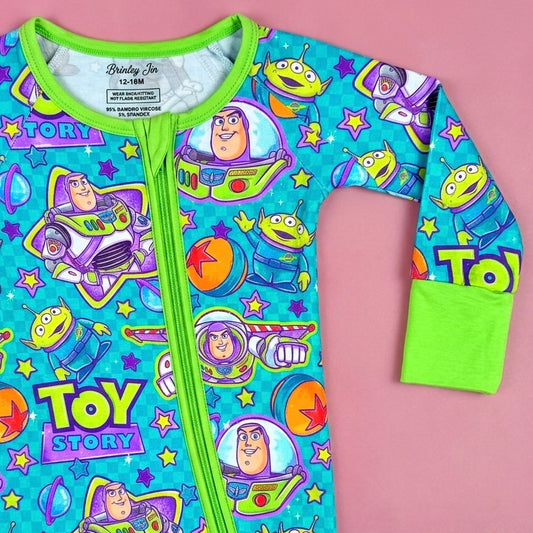 Too Infinity & Beyond Bamboo Romper (Pre Order with expected delivery mid September)