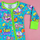 Too Infinity & Beyond Bamboo Romper (Pre Order with expected delivery mid September)