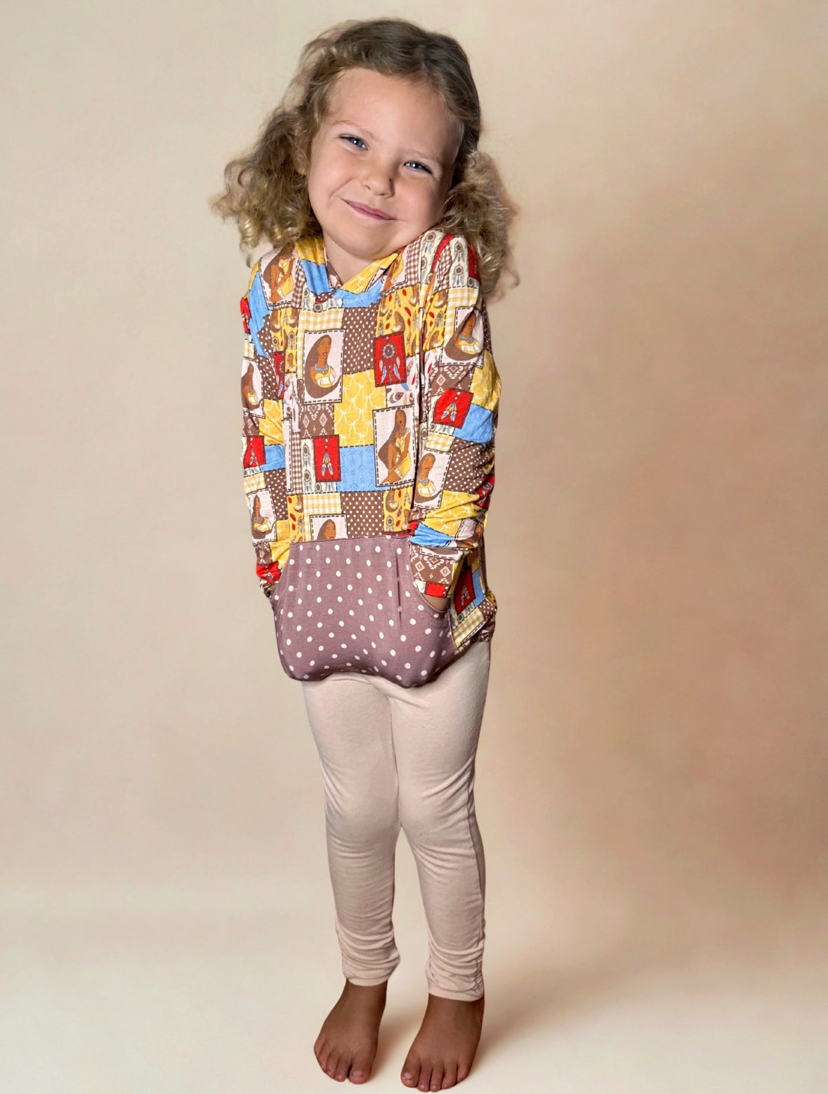 Woodland Warrior Bamboo Toddler Hoodie