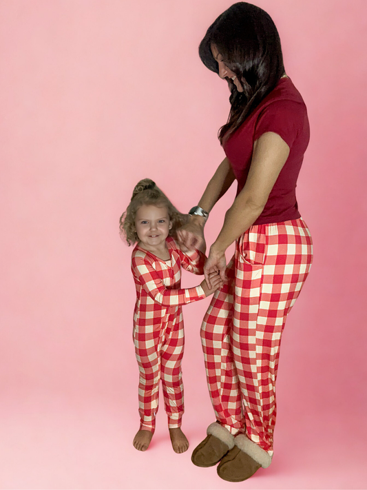 Little Lumberjack Bamboo Adult Joggers