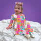Flower Power Bamboo Twirl Dress (Pre order with expected arrival time end of Sept.)