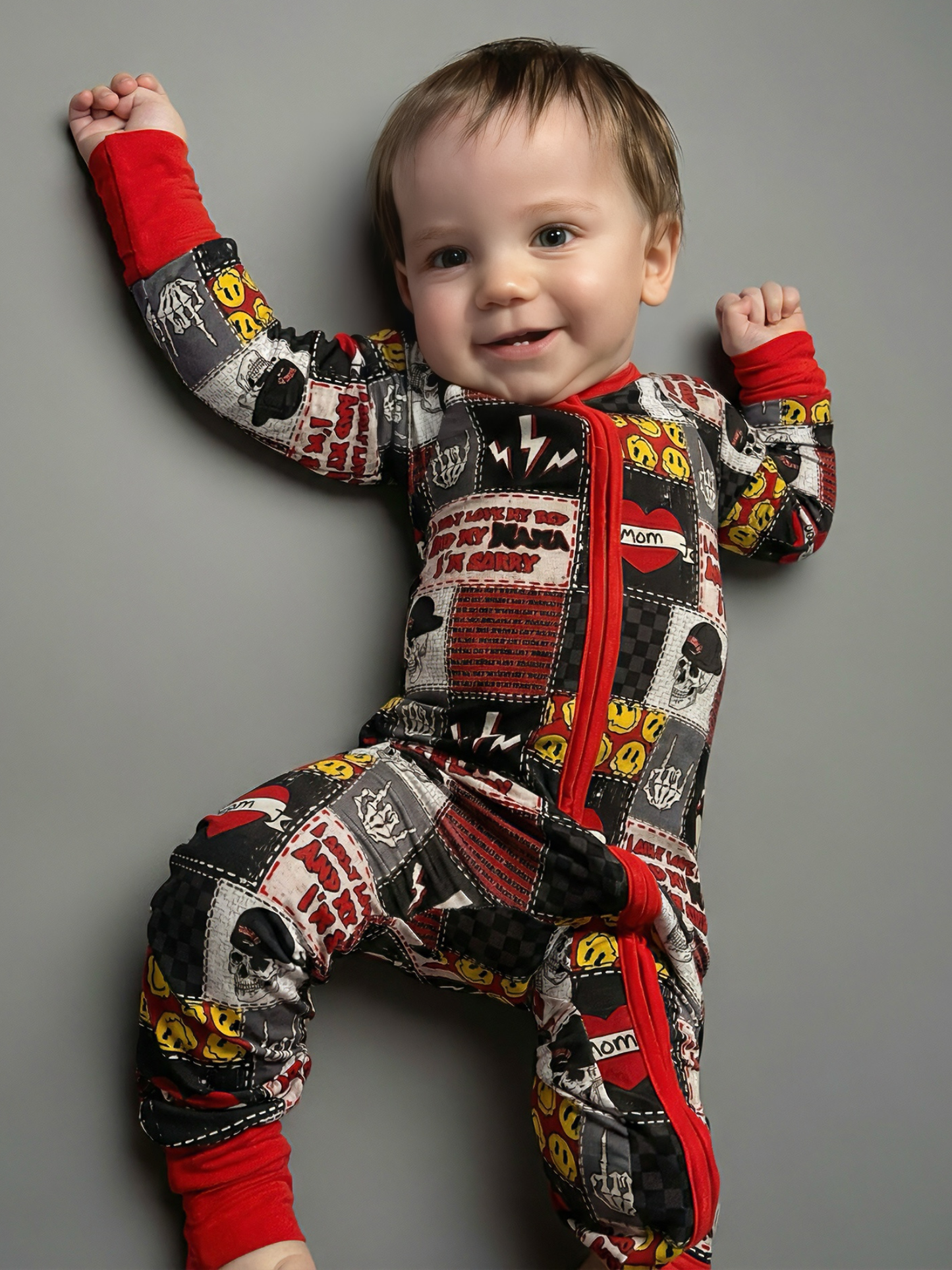 Mama’s Boy Bamboo Romper