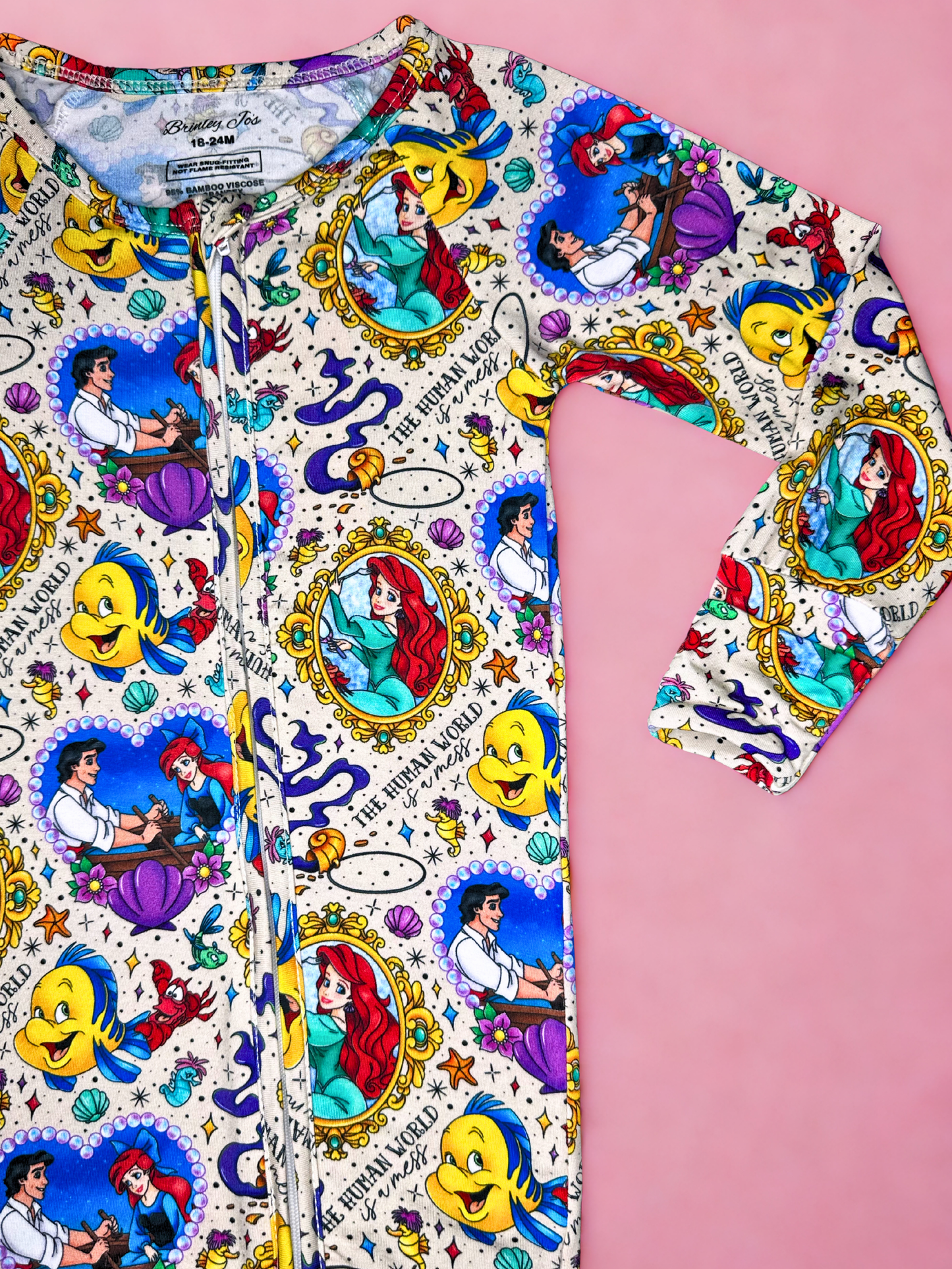 Waves of Wonder Bamboo Romper