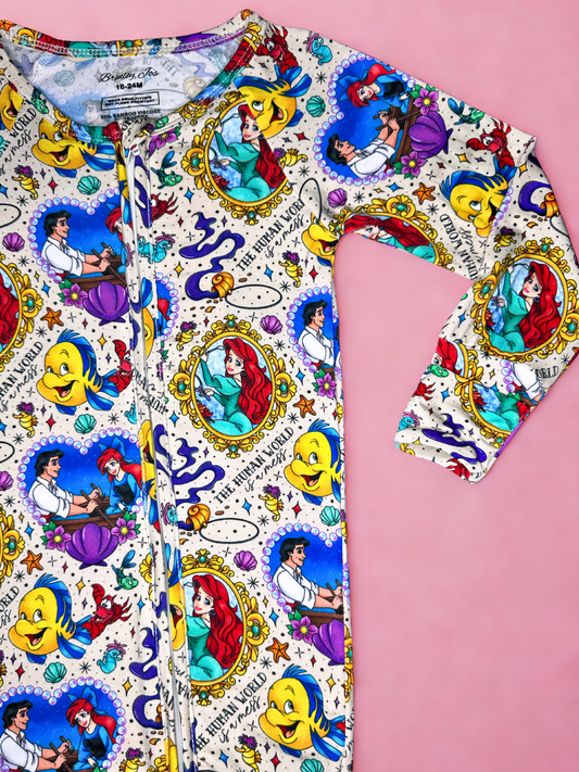 Waves of Wonder Bamboo Romper