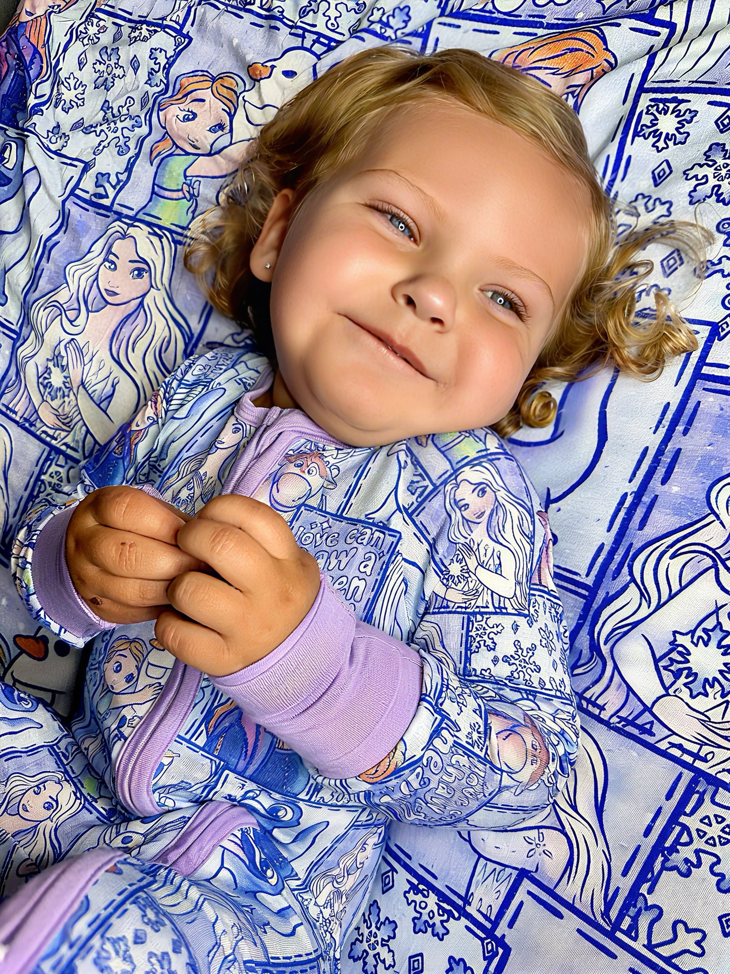 Ice Palace Playtime Bamboo Romper