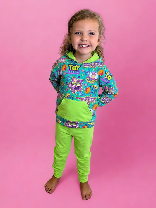 Too Infinity & Beyond Bamboo Toddler Hoodie (Pre Order with expected arrival mid September)