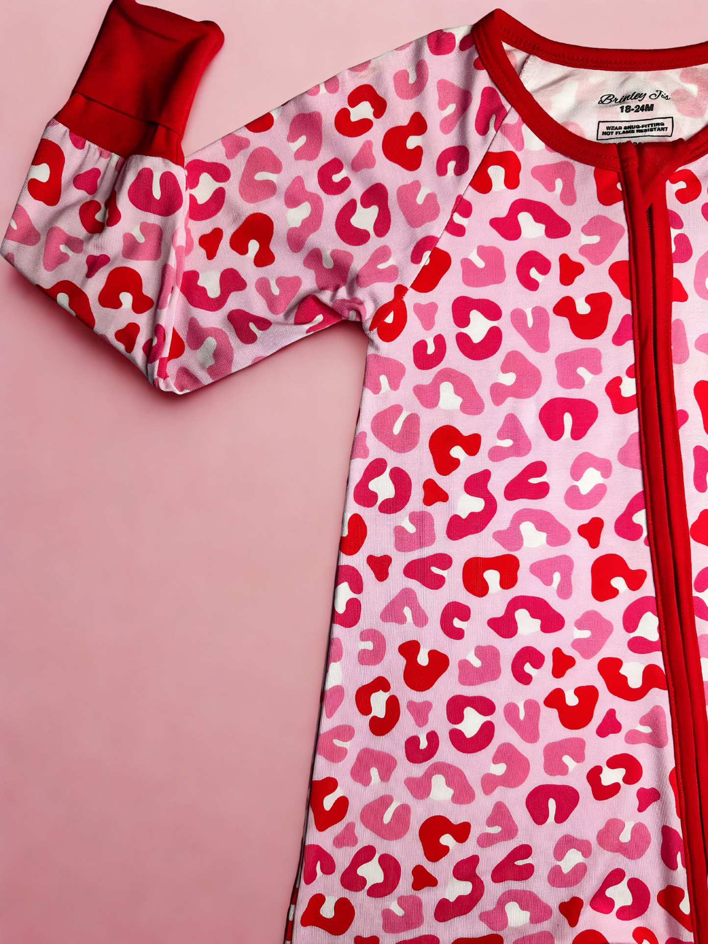 Pretty in Pink Bamboo Romper