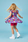 Hakuna Matata Bamboo Peplum Dress and Shorts Set