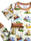 Woodland Friends Bamboo Two Piece Pajama Set