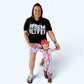 Plaid Pigs Bamboo Romper