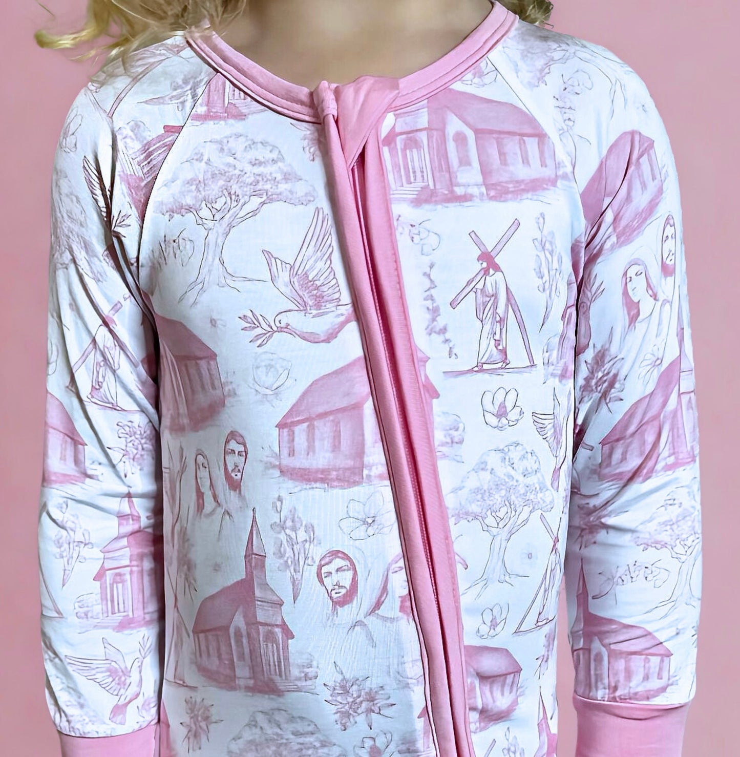 Pink Sanctuary Bamboo Romper