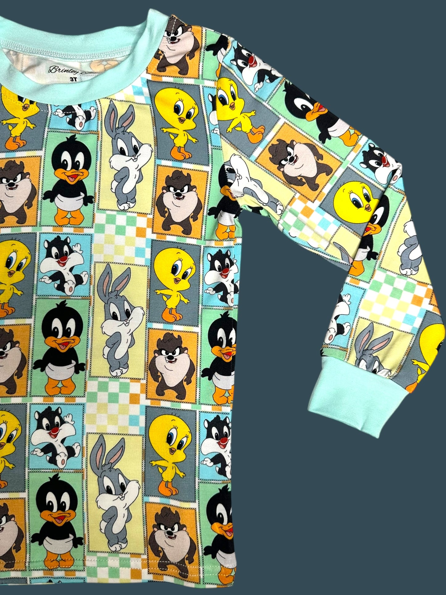 Toon-Tastic Classic Bamboo Two Piece Pajama Set