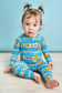 Goodnight Bear Bamboo Romper (Pre Order with expected arrival August 2026)