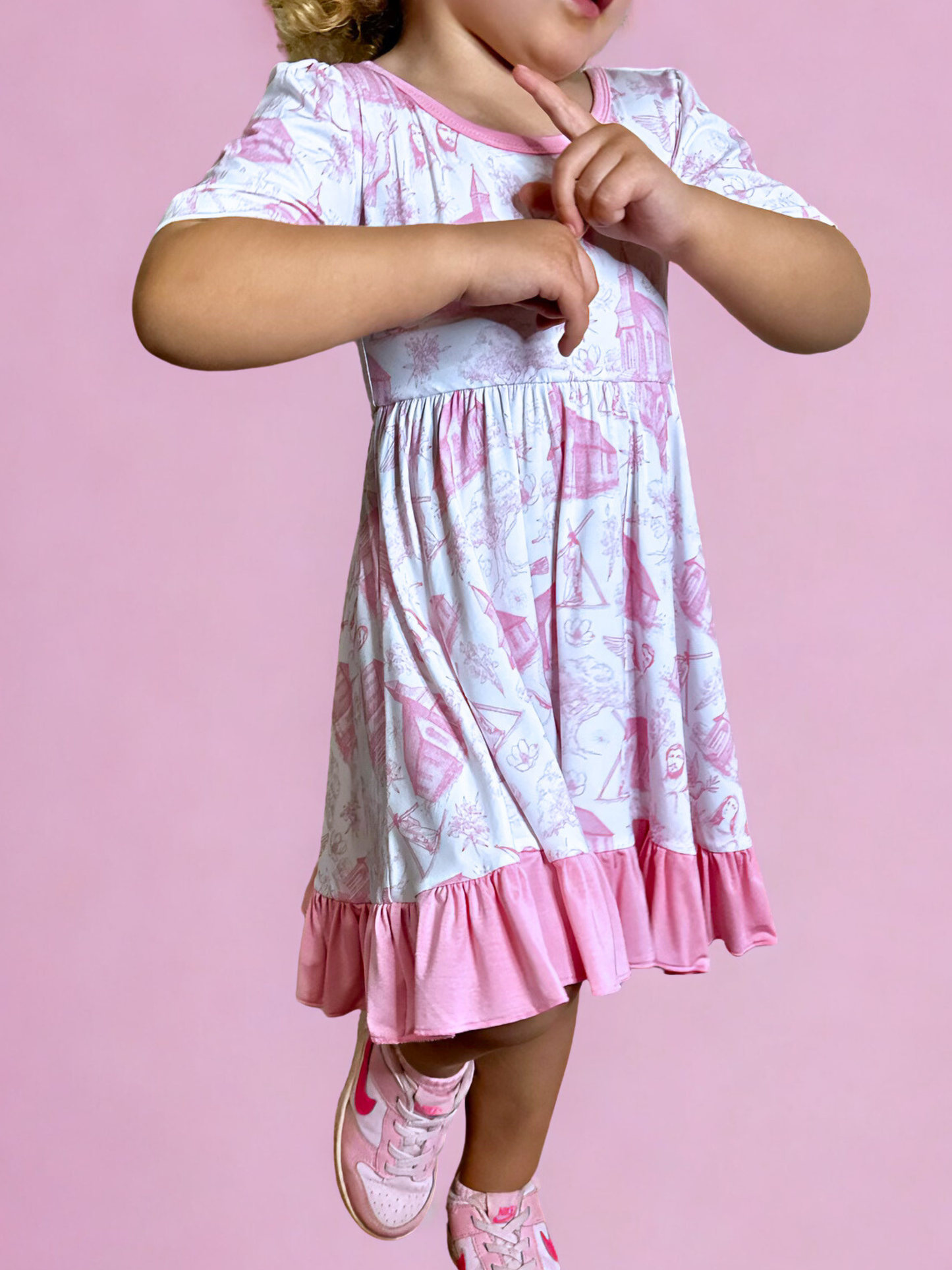 Pink Sanctuary Bamboo Twirl Dress