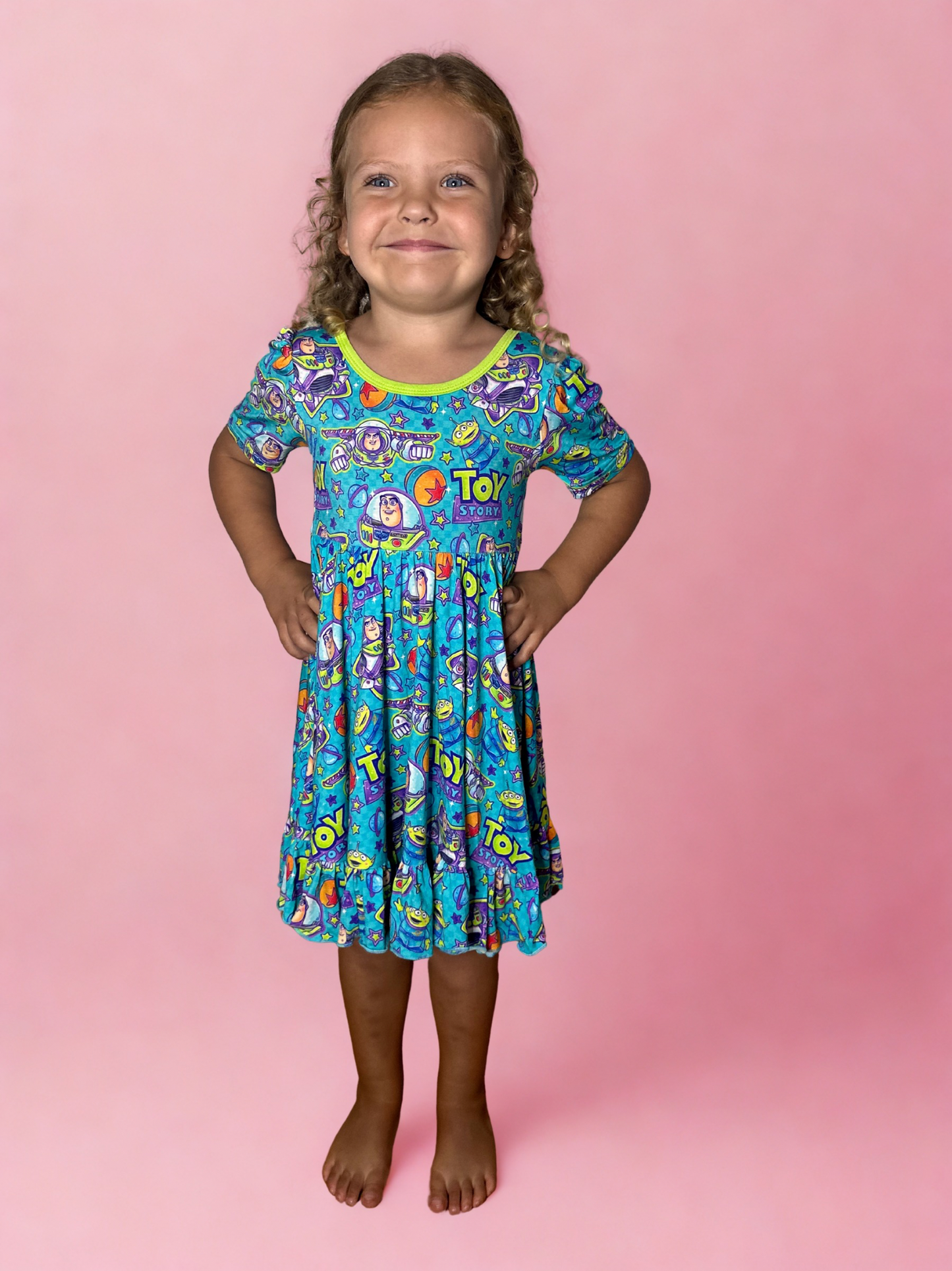 Too Infinity & Beyond Bamboo Twirl Dress