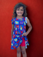 Hakuna Matata Bamboo Peplum Dress and Shorts Set