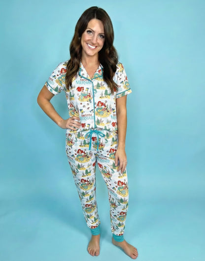 Ocean Princess Adult Bamboo Joggers