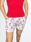 Plaid Pigs Adult Bamboo Shorts