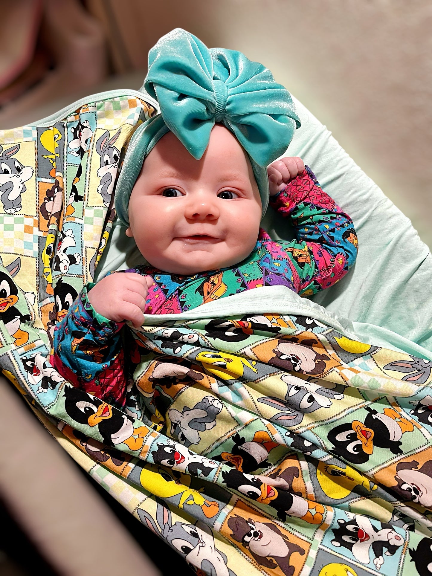 Toon-Tastic Classic Double Layered Bamboo Blanket