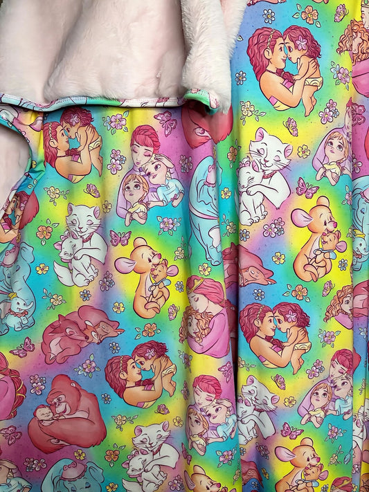 A Mother's Love Plush Bamboo Blanket