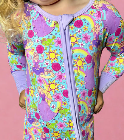 Besties in Bloom Bamboo Romper
