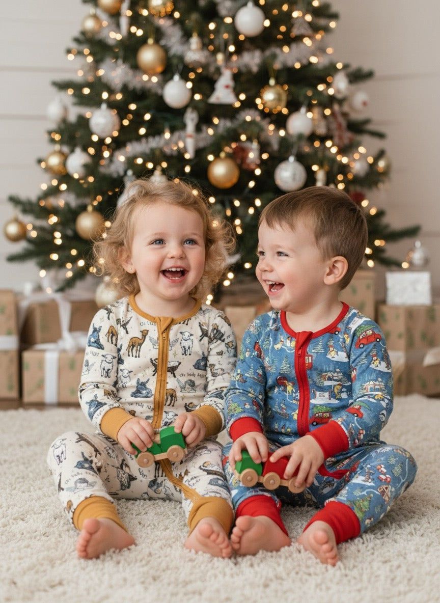 Oh Holy Night Bamboo Romper