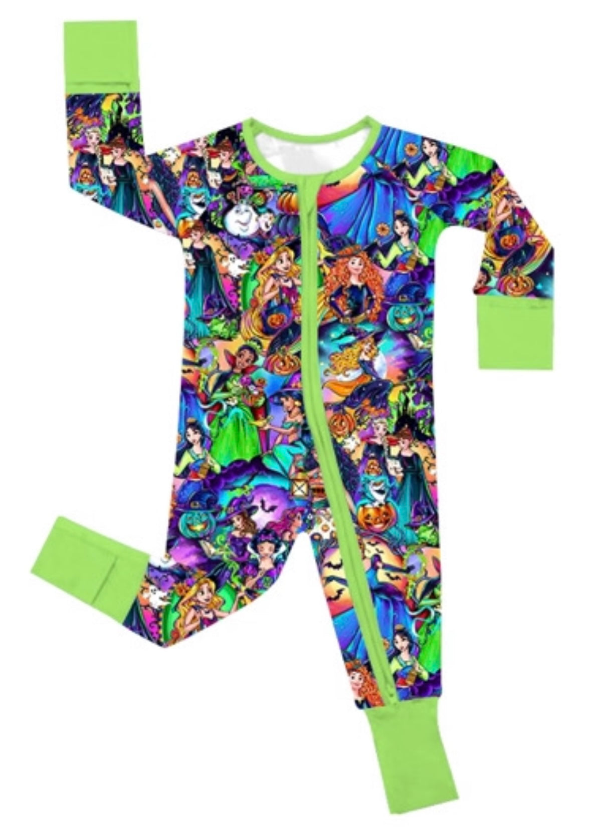Halloween Princess Bamboo Romper