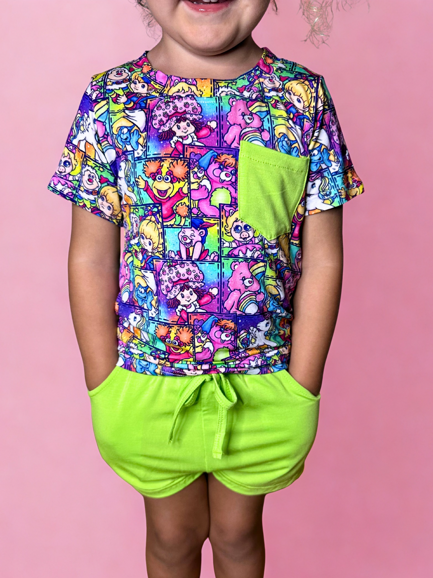 OG Mashup Bamboo Pocket Tee and Shorts Set