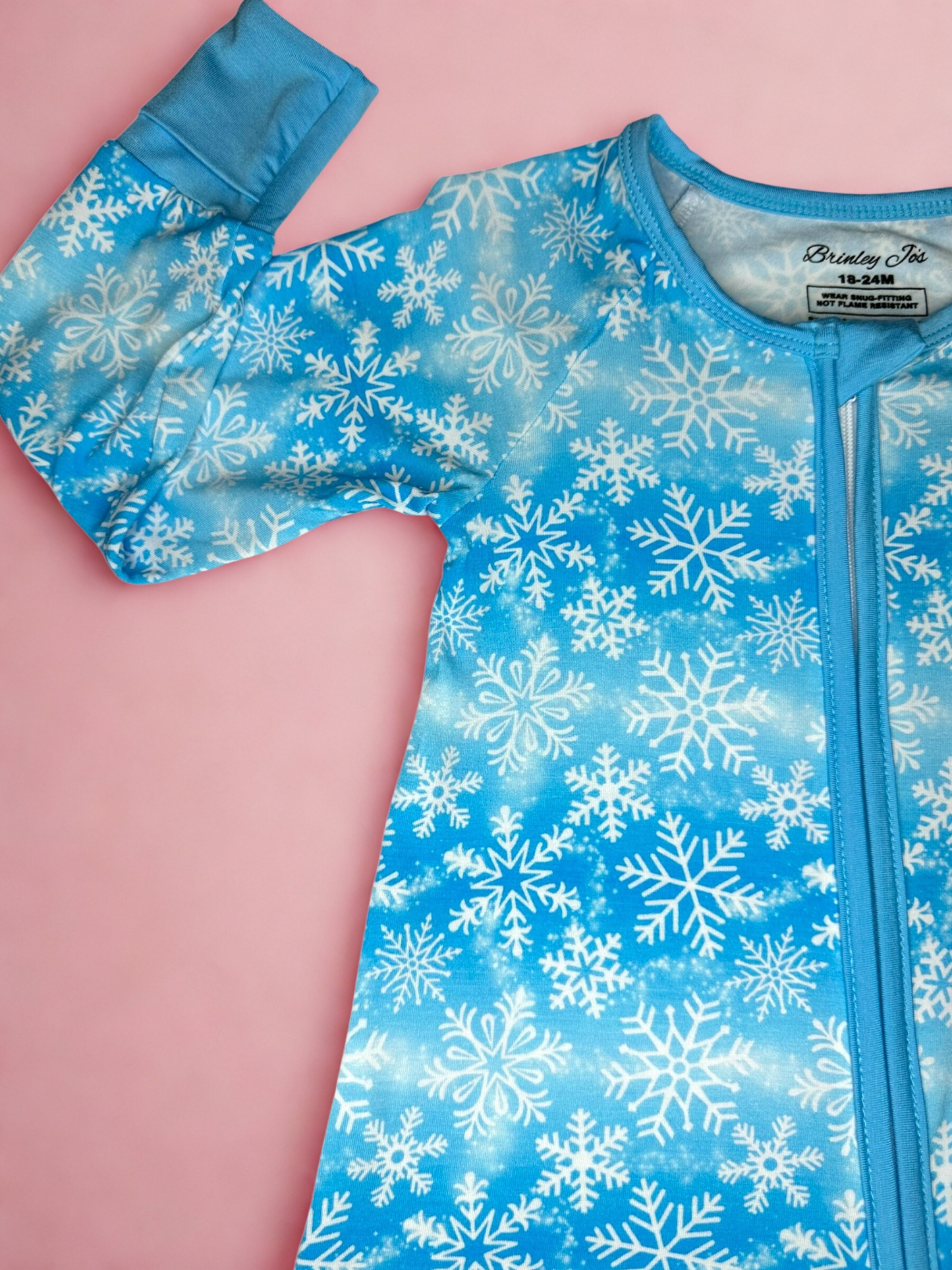 Snowy Snuggles Bamboo Romper