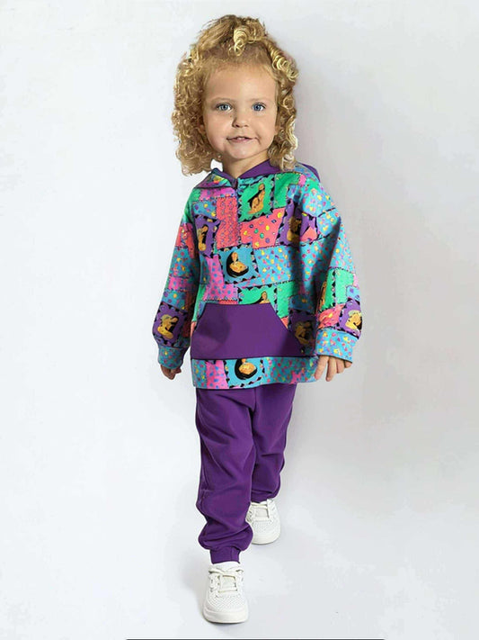 Retro Remix Bamboo Jogger Set (pre order)
