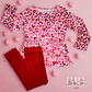 Pretty in Pink Bamboo Peplum Set