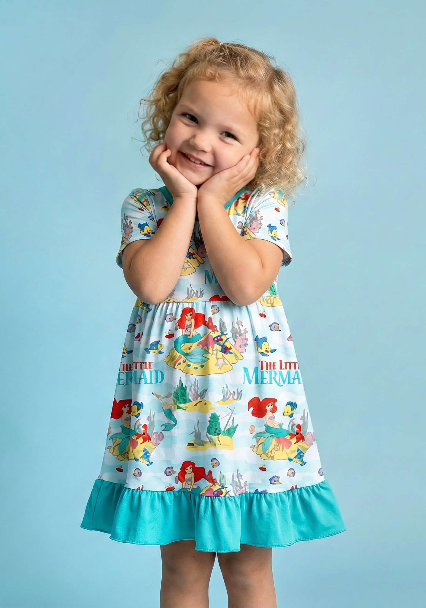 Ocean Princess Bamboo Twirl Dress