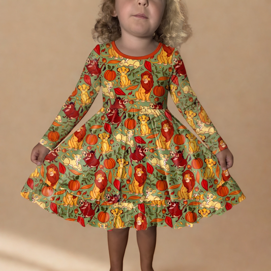 Colors of Courage Bamboo Twirl Dress (Pre order expected arrival time end of Sept.)
